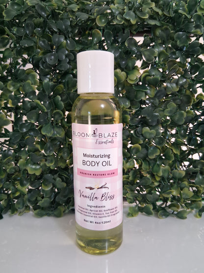 Vanilla Bliss Body oil 4oz