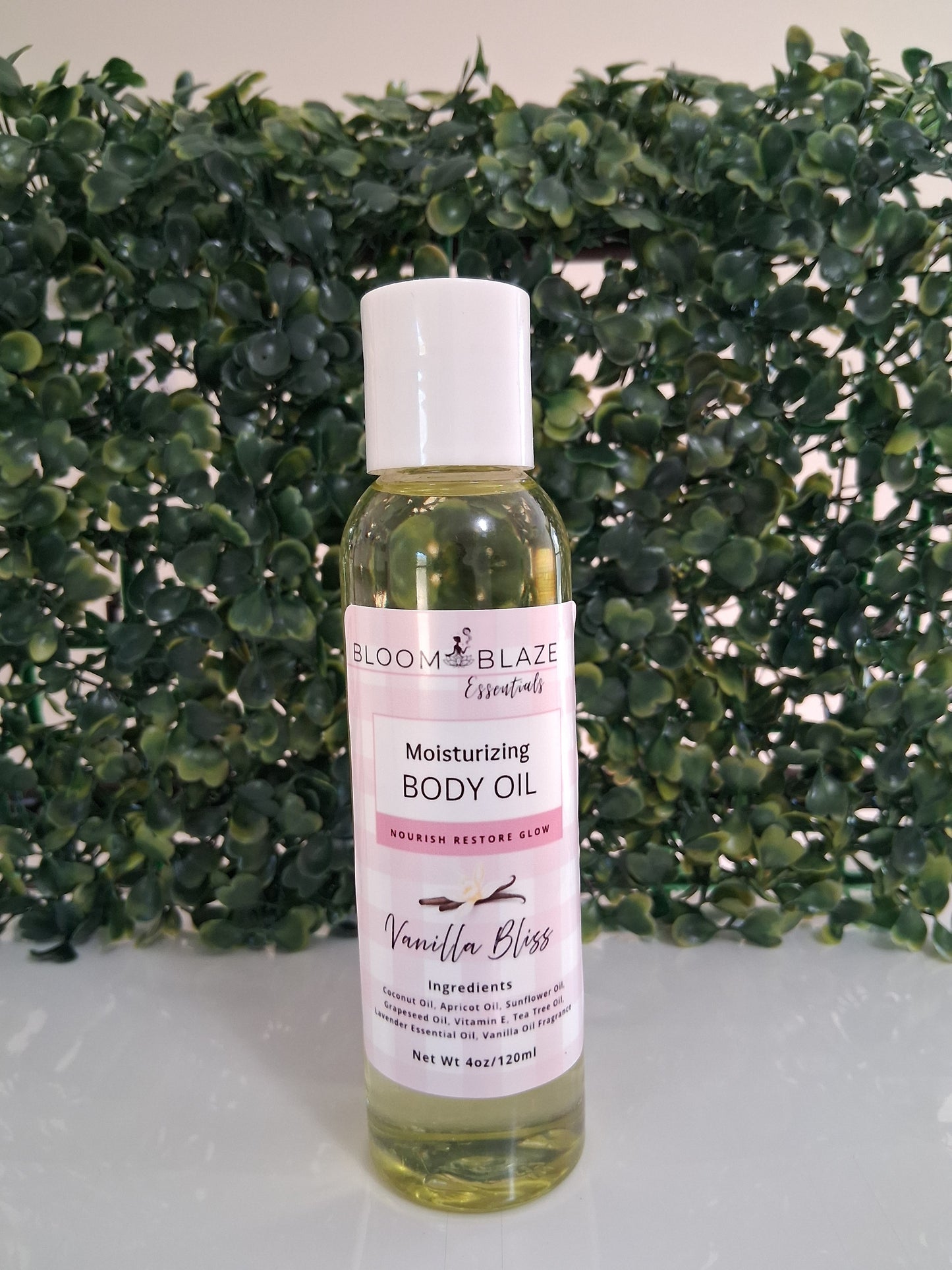 Vanilla Bliss Body oil 4oz